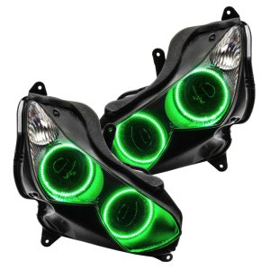 Kawasaki ZX-14R Headlight Halo Kit - ORACLE Lighting - LED - Green - `07-`15 Kawasaki ZX-14R Headlight Halo Kit - ORACLE Lighting - LED - Green - `07-`15